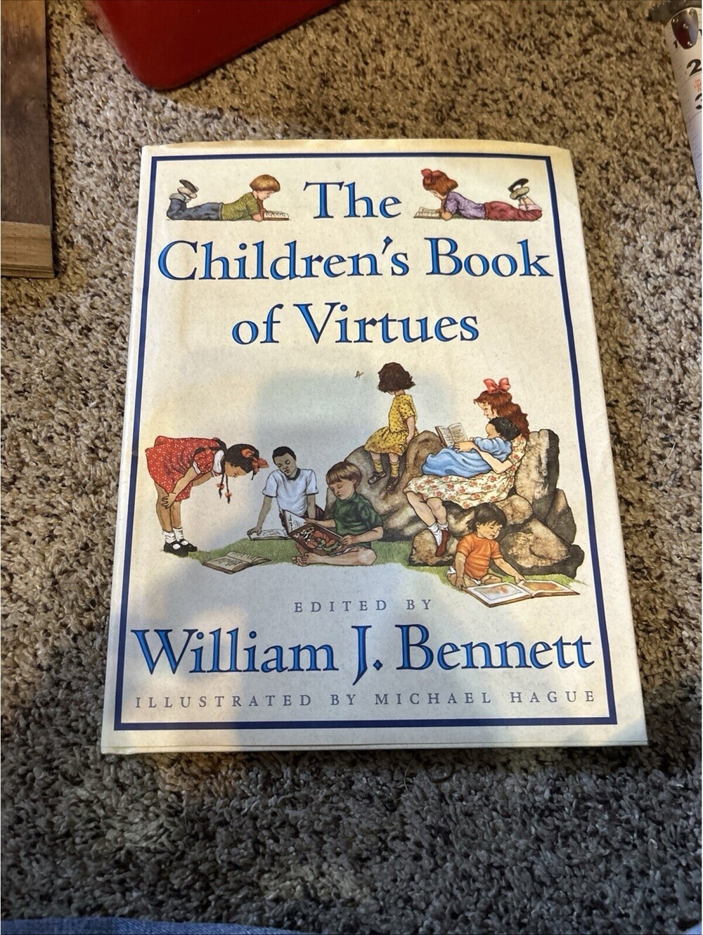 the children's book of virtues Hard Cover